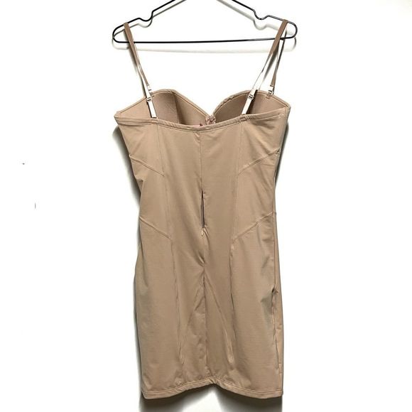 New Spanx Haute Contour Slip Slimming Shapewear Nude Sz L - Picture 2 of 5